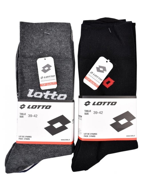 Herensokken lotto - set van 6 paar - Kiabi Herensokken lotto - set van 6 paar - Kiabi