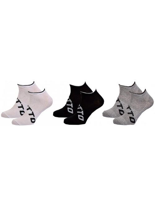 Herensokken LOTTO SNEAKER - Set van 9 paar - Kiabi