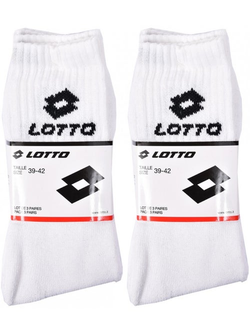 Herensokken LOTTO TENNIS - Set van 6 paar - Kiabi Herensokken LOTTO TENNIS - Set van 6 paar - Kiabi