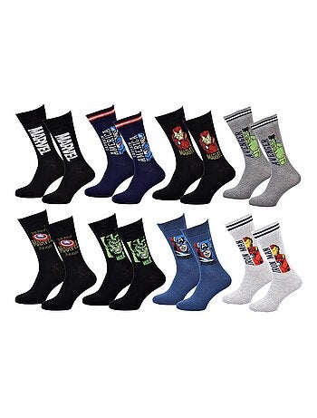 Herensokken set MARVEL AVENGERS 8 paar