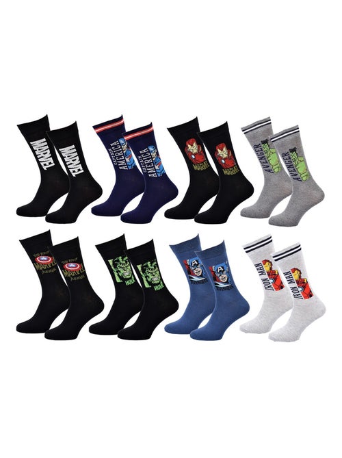 Herensokken set MARVEL AVENGERS 8 paar - Kiabi Herensokken set MARVEL AVENGERS 8 paar - Kiabi