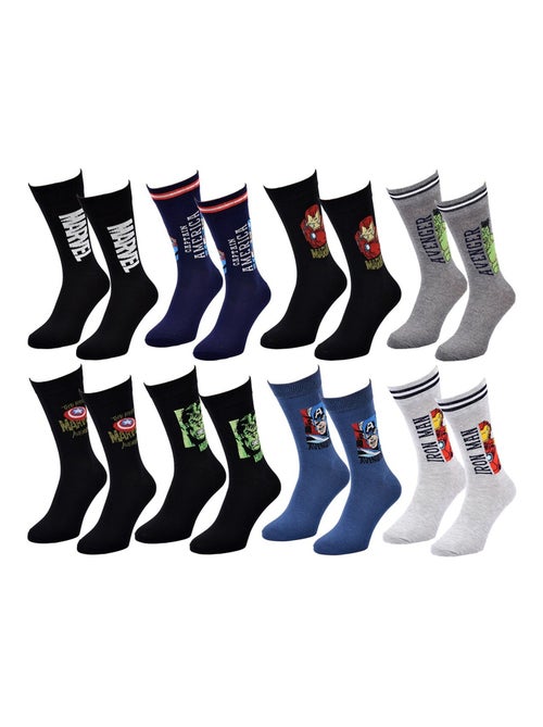 Herensokken set MARVEL AVENGERS 8 paar - Kiabi Herensokken set MARVEL AVENGERS 8 paar - Kiabi