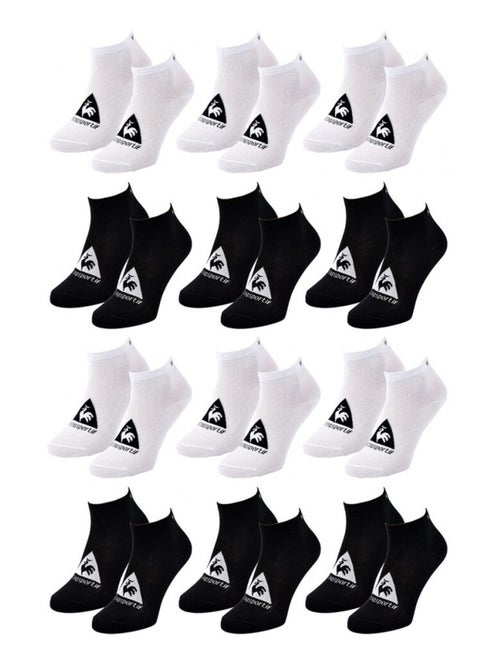 Herensokken sneaker le coq sportif - set van 12 - Kiabi
