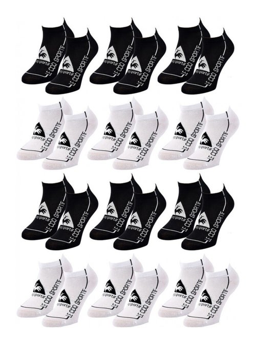 Herensokken sneaker le coq sportif - set van 12 - Kiabi