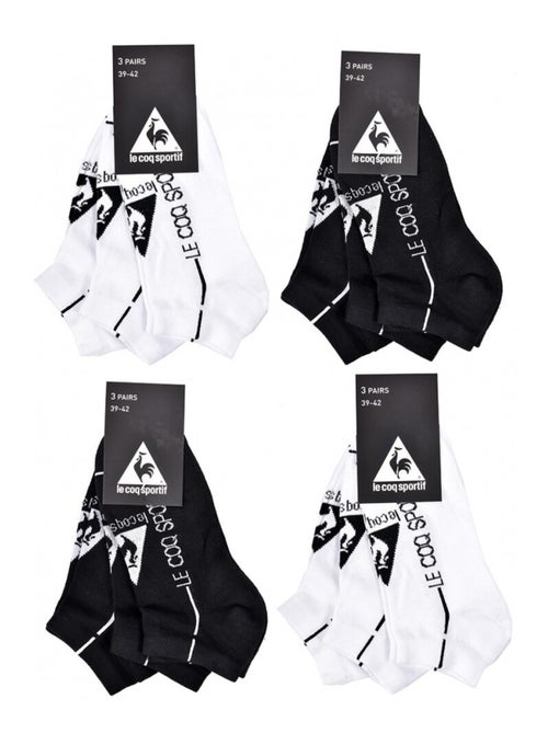 Herensokken sneaker le coq sportif - set van 12 - Kiabi