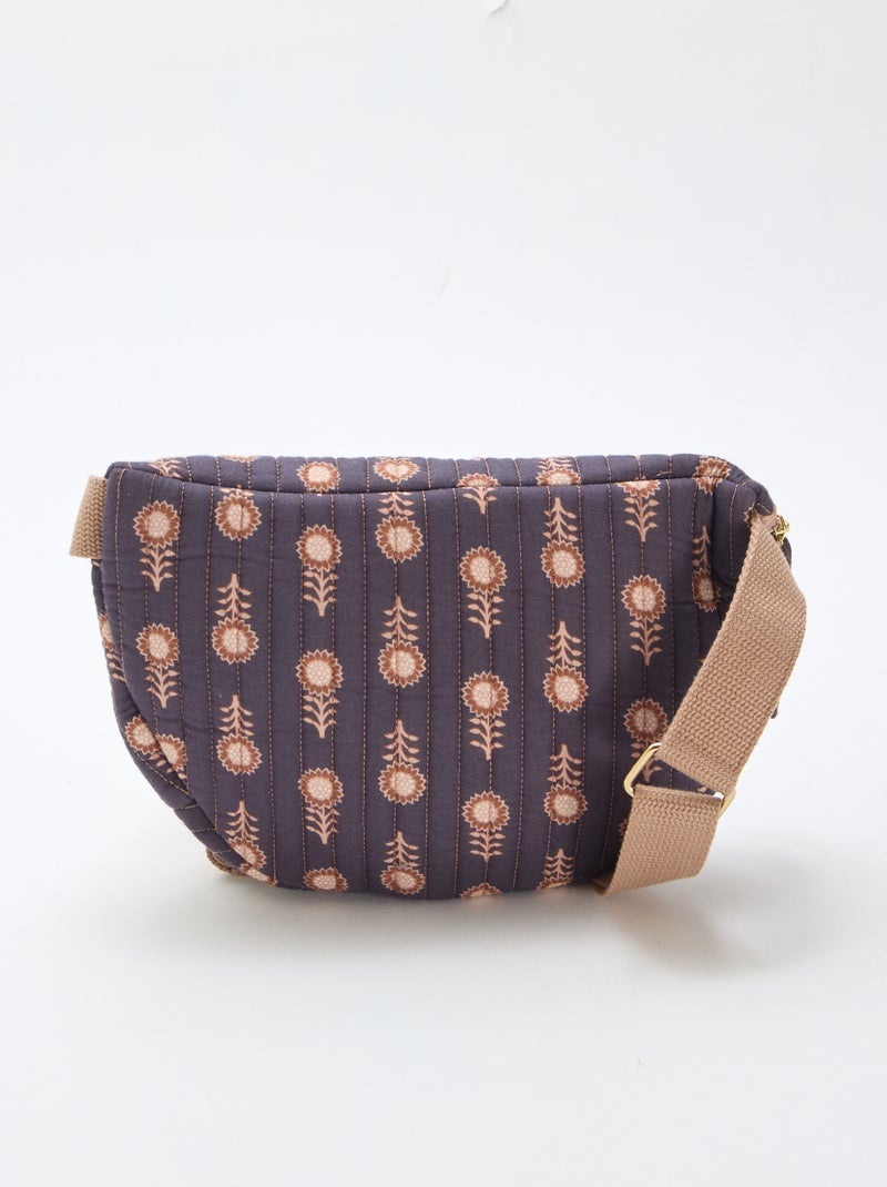 Heuptas met fantasieprint Paars - Kiabi