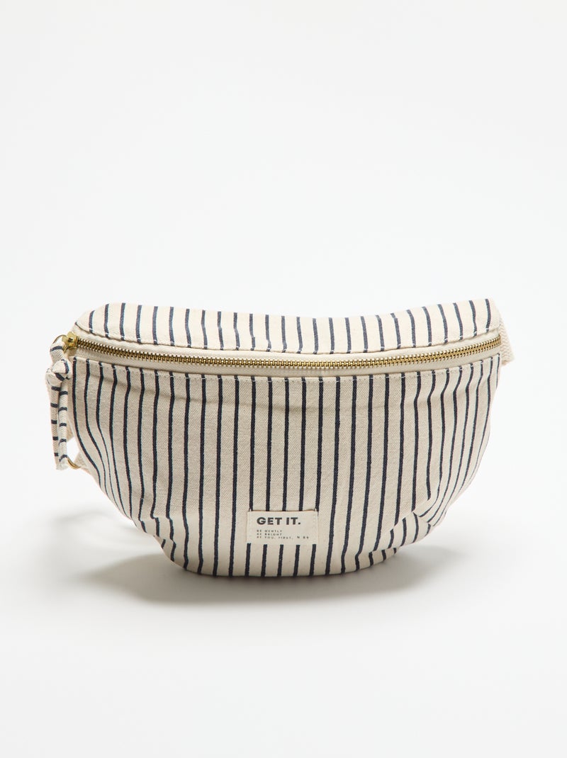 Heuptas van bedrukte stof Blauw - Kiabi