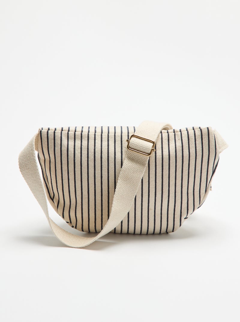 Heuptas van bedrukte stof Blauw - Kiabi