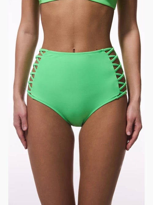 High fashion bikinibroekje met hoge taille penti - Kiabi