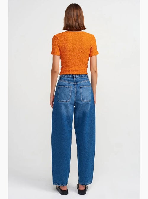 High-waist balloon jeans dilvin - Kiabi High-waist balloon jeans dilvin - Kiabi