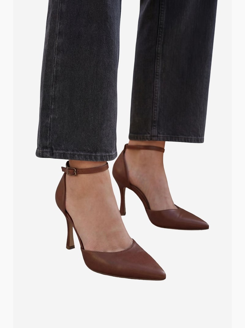 High waist denim broek met rits my fashion Zwart - Kiabi