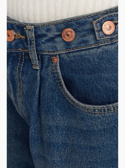 High-waist jeans met wijde pijp dilvin - Kiabi High-waist jeans met wijde pijp dilvin - Kiabi