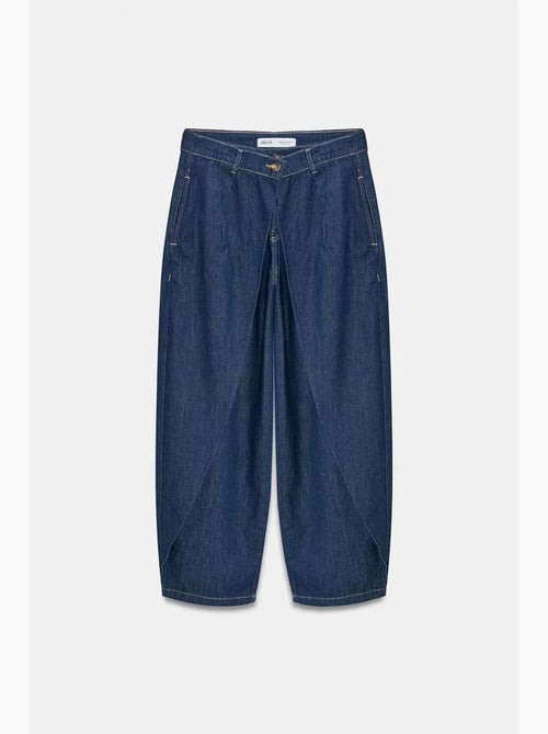 High-waist jeans met wijde pijp dilvin - Kiabi High-waist jeans met wijde pijp dilvin - Kiabi