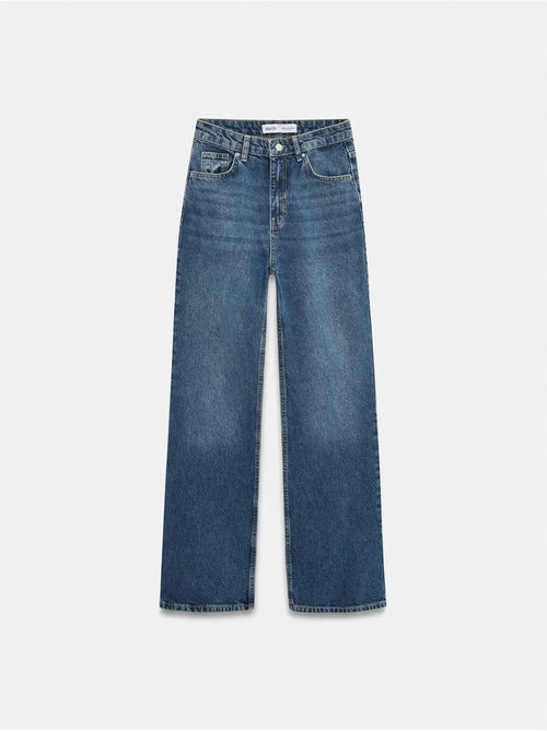 High-waist jeans van katoen met wijde pijp dilvin - Kiabi High-waist jeans van katoen met wijde pijp dilvin - Kiabi