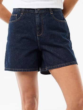 High waist jeansshort