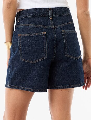 High waist jeansshort