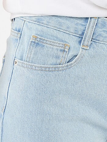 High waist jeansshort