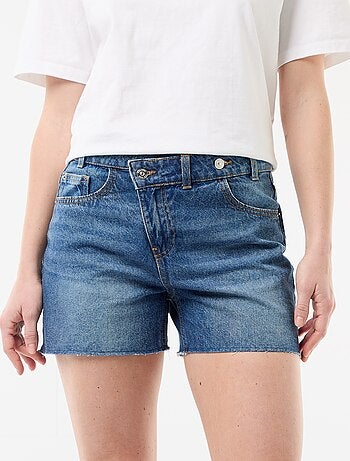 High waist jeansshort