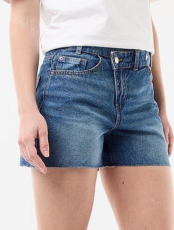 High waist jeansshort
