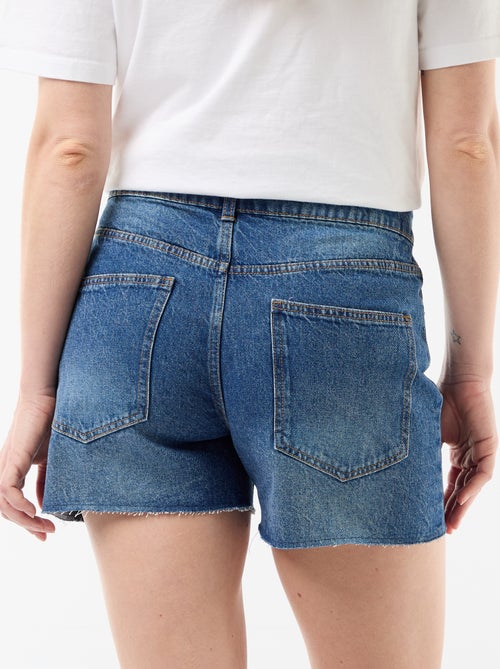 High waist jeansshort - Kiabi