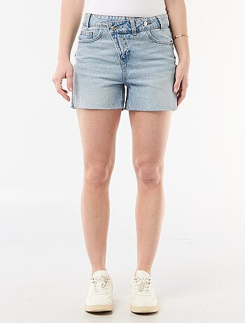 High waist jeansshort