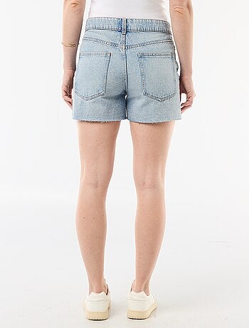 High waist jeansshort