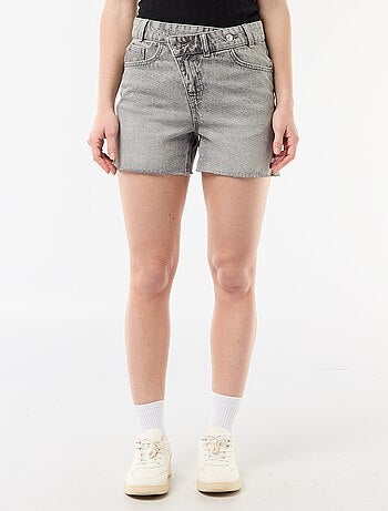 High waist jeansshort
