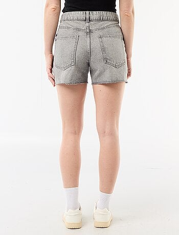 High waist jeansshort