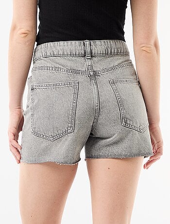 High waist jeansshort