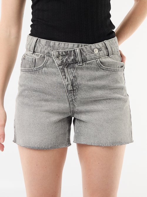 High waist jeansshort - Kiabi