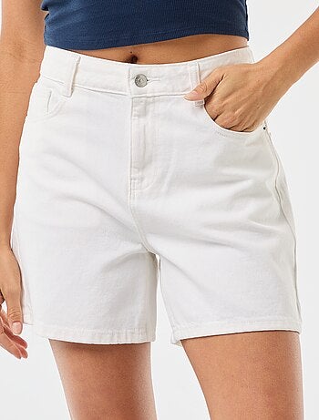 High waist jeansshort