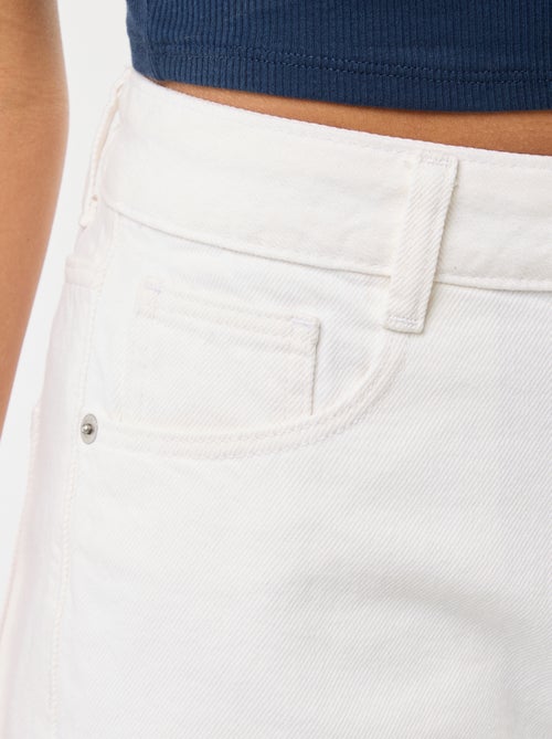 High waist jeansshort - Kiabi