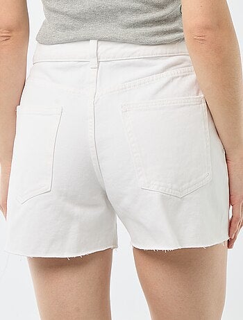 High waist jeansshort