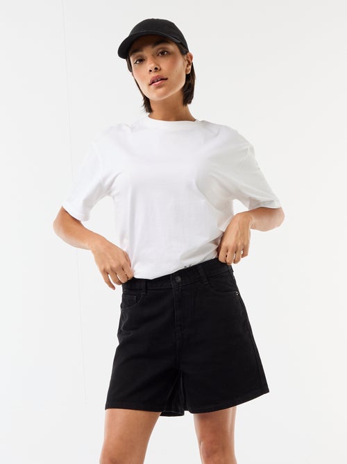 High waist jeansshort - Kiabi