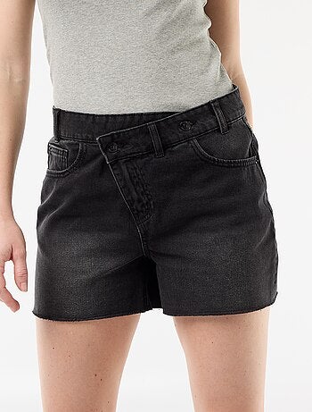 High waist jeansshort