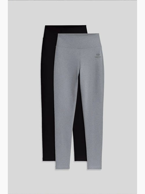 High-waist legging van katoen-lycra jersey tommy - Kiabi High-waist legging van katoen-lycra jersey tommy - Kiabi