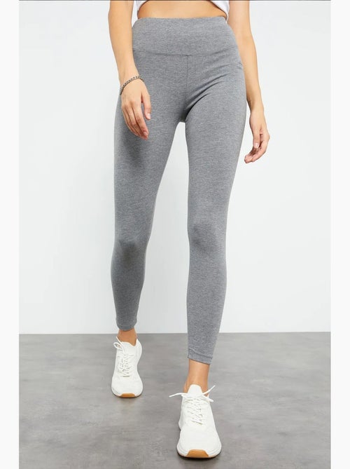 High-waist legging van katoen-lycra jersey tommy - Kiabi High-waist legging van katoen-lycra jersey tommy - Kiabi