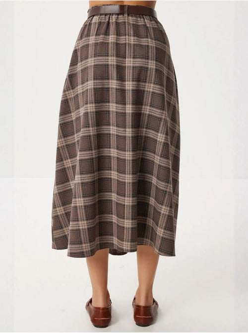 High waist midi-rok met knoopsluiting istanbul - Kiabi High waist midi-rok met knoopsluiting istanbul - Kiabi