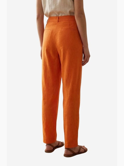 High-waist straight-leg crêpe broek my fashion - Kiabi High-waist straight-leg crêpe broek my fashion - Kiabi