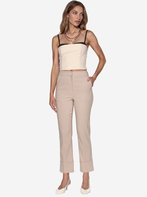 High-waist stretch bengalin broek hiccup - Kiabi