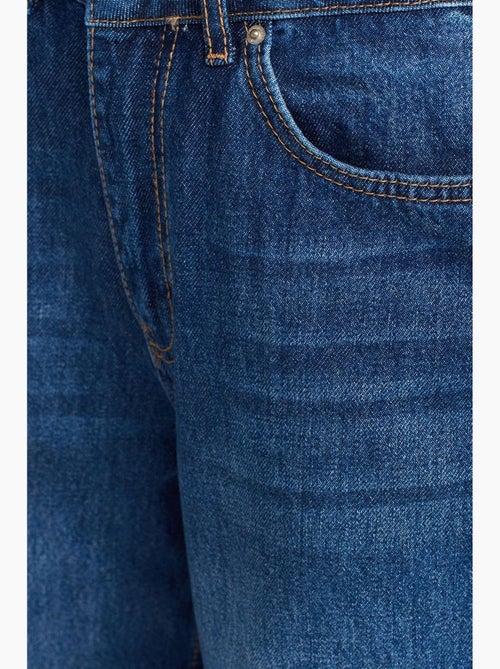 High-waist wide-leg jeans dilvin - Kiabi High-waist wide-leg jeans dilvin - Kiabi