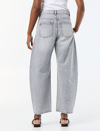 High waist wide leg-jeans