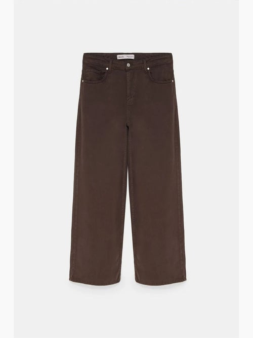 High-waist wide-leg jeans van denim dilvin - Kiabi High-waist wide-leg jeans van denim dilvin - Kiabi