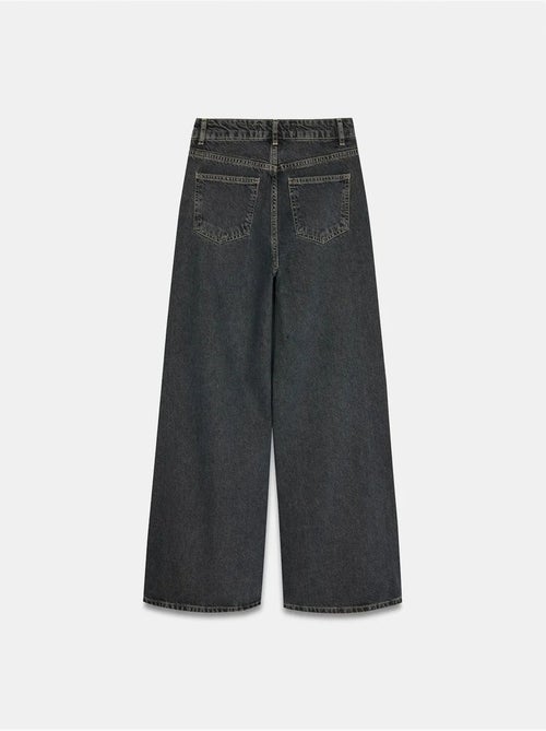 High-waist wide-leg jeans van katoen-denim dilvin - Kiabi High-waist wide-leg jeans van katoen-denim dilvin - Kiabi