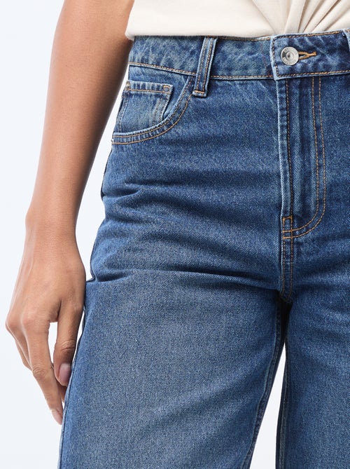 High waist wide leg jeans / wide leg - Kiabi