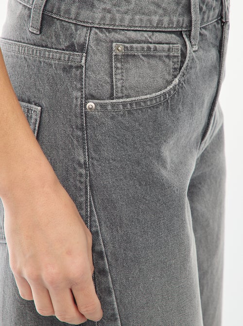 High waist wide leg jeans / wide leg - Kiabi