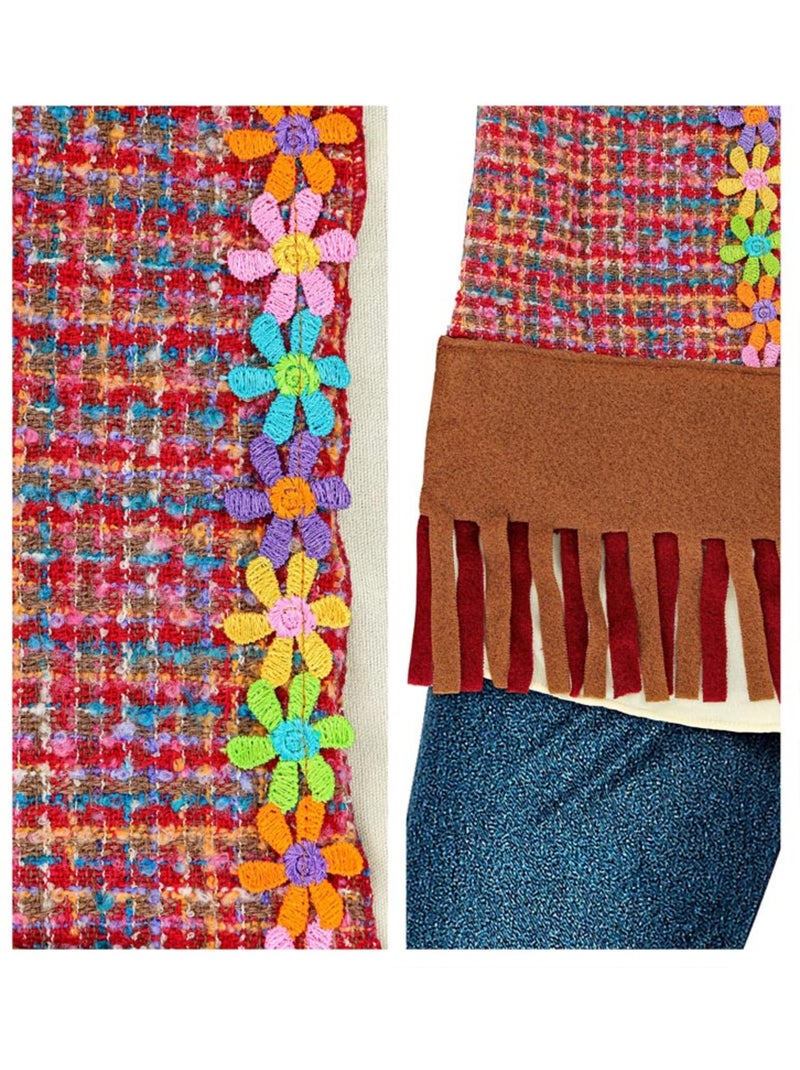 Hippiekostuum met ketting Multicolor - Kiabi