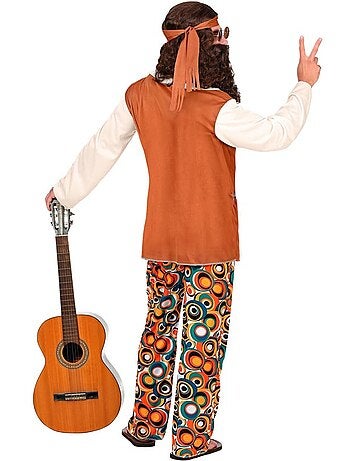 Hippiekostuum met lange franjes