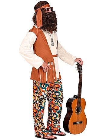 Hippiekostuum met lange franjes