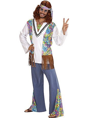 Hippiekostuum met vest